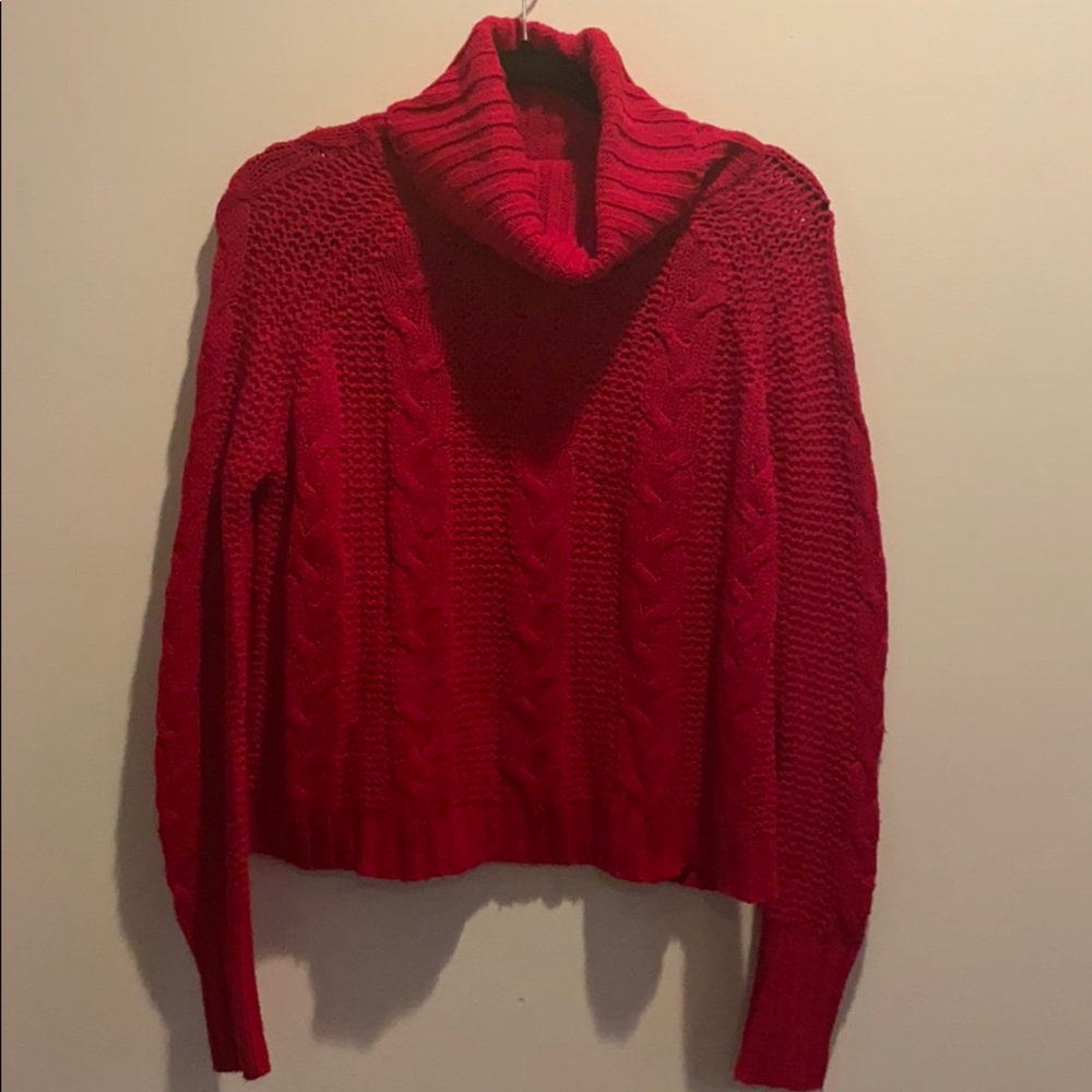 Bright Turtleneck Sweater